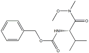 NΑ-CBZ-VAL-N(OME)ME, 114744-84-2, 结构式