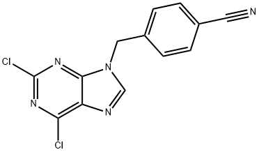 4-((2,6-dichloro-9h-purin-9-yl)methyl)benzonitrile|4-((2,6-二氯-9H-嘌呤-9-基)甲基)苯甲腈