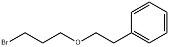 [2-(3-Bromopropoxy)ethyl]benzene 化学構造式