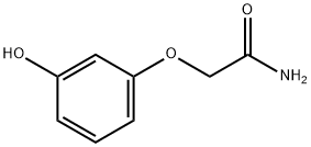 2-(3-hydroxyphenoxy)acetamide Struktur