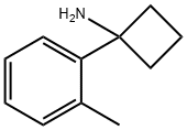 1-(2-甲基苯基)环丁胺 结构式