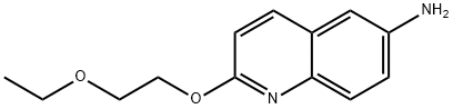 2-(2-乙氧基乙氧基)喹啉-6-胺, 1153152-67-0, 结构式