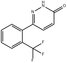 3-Hydroxy-6-(2-trifluoromethylphenyl)pyridazine Struktur