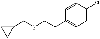 [2-(4-chlorophenyl)ethyl](cyclopropylmethyl)amine Struktur