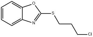 2-((3-Chloropropyl)thio)benzo[d]oxazole Structure