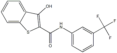 115690-70-5 3-羟基-N-[3-(三氟甲基)苯基]-1-苯并噻吩-2-甲酰胺