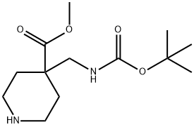 1158759-65-9 methyl 4-({[(tert-butoxy)carbonyl]amino}methyl)piperidine-4-carboxylate