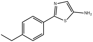 5-Amino-2-(4-ethylphenyl)thiazole Structure