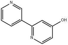 4-Hydroxy-2-(3-pyridyl)pyridine 结构式