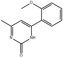 2-Hydroxy-6-(2-methoxyphenyl)-4-methylpyrimidine Structure