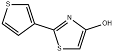 2-(3-Thienyl)-4-hydroxythiazole,1159816-39-3,结构式