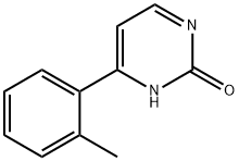 2-Hydroxy-4-(2-tolyl)pyrimidine,1159816-96-2,结构式