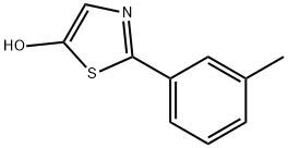 2-(3-Tolyl)-5-hydroxythiazole Struktur