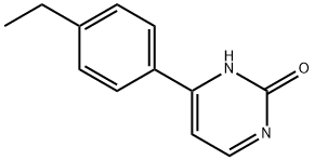 2-Hydroxy-4-(4-ethylphenyl)pyrimidine Struktur