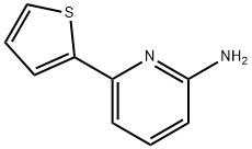 6-(THIOPHEN-2-YL)PYRIDIN-2-AMINE Struktur