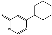 6-环己基嘧啶-4-醇,1159818-32-2,结构式