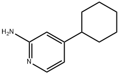 4-CYCLOHEXYLPYRIDIN-2-AMINE,1159819-54-1,结构式