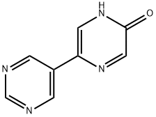 5-(5-Pyrimidyl)-2-hydroxypyrazine 结构式