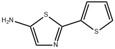 5-Amino-2-(2-thienyl)thiazole Struktur