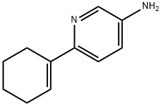 6-(环己-1-烯-1-基)吡啶-3-胺, 1159821-24-5, 结构式