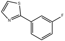 2-(3-Fluorophenyl)thiazole Structure