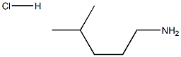 4-methylpentan-1-amine hydrochloride Structure
