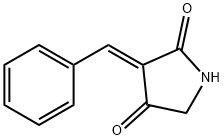 3-benzylidene-2,4-pyrrolidinedione 结构式