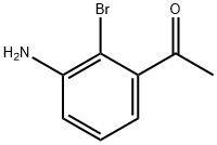 1-(3-Amino-2-bromo-phenyl)-ethanone Structure