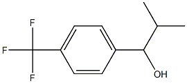 2-methyl-1-[4-(trifluoromethyl)phenyl]propan-1-ol Structure