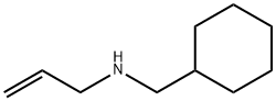 シクロヘキシルメチル(アリル)アミン 化学構造式