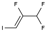 2,3,3-trifluoro-1-iodoprop-1-ene 结构式