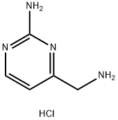 4-(AMINOMETHYL)PYRIMIDIN-2-AMINE DIHYDROCHLORIDE Structure