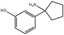 3-(1-aminocyclopentyl)phenol|