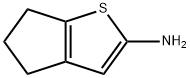 5,6-Dihydro-4H-cyclopenta[b]thiophen-2-ylamine Structure