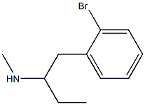 [1-(2-bromophenyl)butan-2-yl](methyl)amine, 1178331-91-3, 结构式