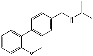 {[4-(2-methoxyphenyl)phenyl]methyl}(propan-2-yl)amine Struktur