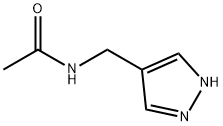 N-[(1H-pyrazol-4-yl)methyl]acetamide Structure