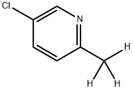 3-Chloro-6-(methyl-d3)pyridine,1185311-26-5,结构式