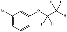 3-(Ethoxy-d5)bromobenzene,1185312-30-4,结构式