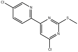 6,5'-Dichloro-2-methylthio-4-(2'-pyridyl)pyrimidine|