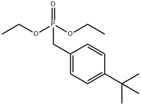 4-叔丁基苄基膦酸二乙酯, 118578-89-5, 结构式
