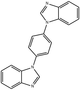 1,1'-(1,4-Phenylene)bis[1H-benzimidazole] Struktur