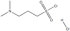 3-(dimethylamino)propane-1-sulfonyl chloride hydrochloride Structure