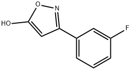 3-(3-fluorophenyl)-1,2-oxazol-5-ol Structure