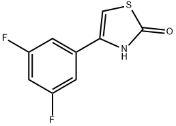 2-Hydroxy-4-(3,5-difluorophenyl)thiazole Structure