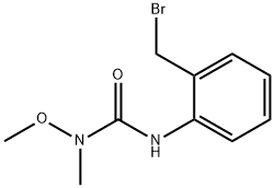 3-(2-(BROMOMETHYL)PHENYL)-1-METHOXY-1-METHYLUREA 化学構造式