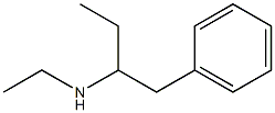 乙基(1-苯基丁烷-2-基)胺,119486-07-6,结构式