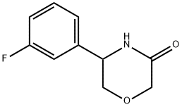 3-Morpholinone, 5-(3-fluorophenyl)-