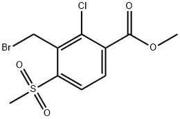 120100-44-9 2-氯-3-溴甲基-4-甲磺酰基苯甲酸甲酯