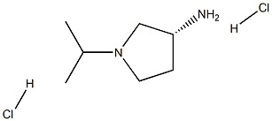 (3R)-1-(Propan-2-yl)pyrrolidin-3-amine dihydrochloride Struktur